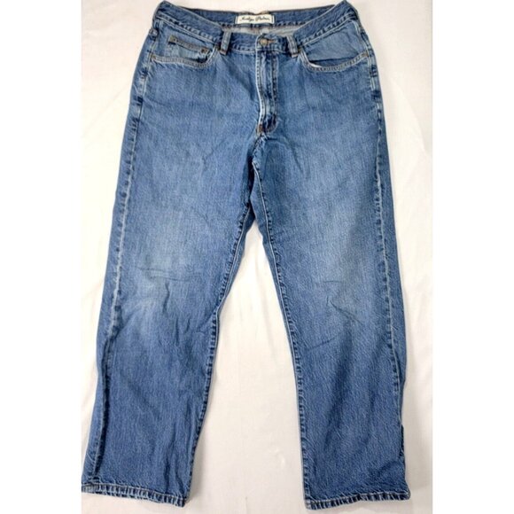 Indigo Palms Men's Blue Denim Jeans Pants 36x30 Classic Fit 36" Waist 29-30" Ins - Picture 1 of 9